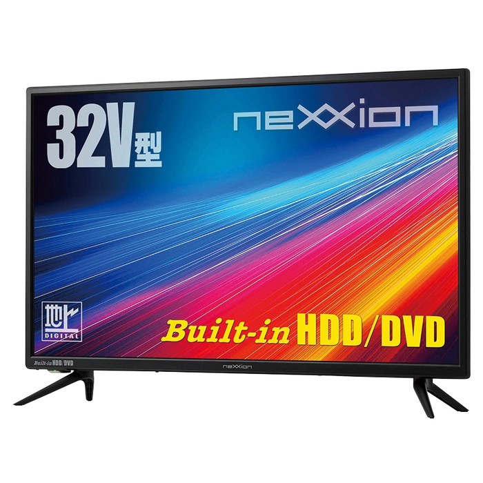 DVDプレーヤー内蔵/HDD搭載 32V型液晶テレビ