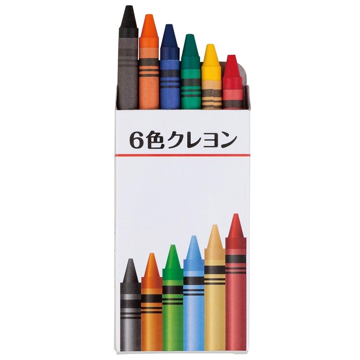 6色クレヨン