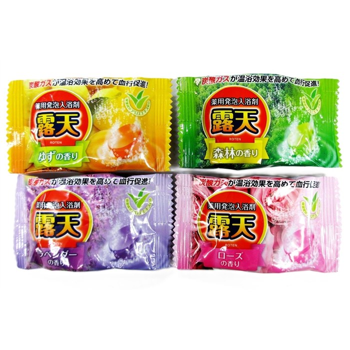 薬用発泡入浴剤 露天40g