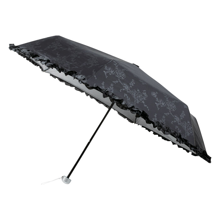 ローズガーデン 晴雨兼用折りたたみ傘