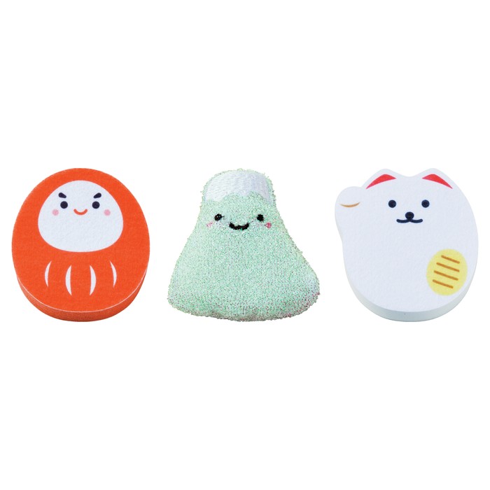使い分け！縁起物スポンジ3種セット