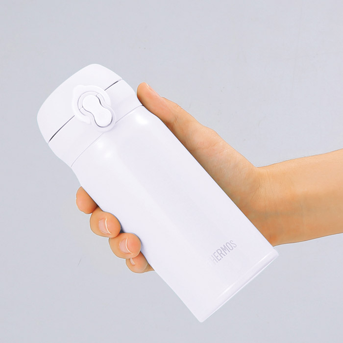 サーモス 真空断熱ケータイマグ 350ml スノーホワイト 
