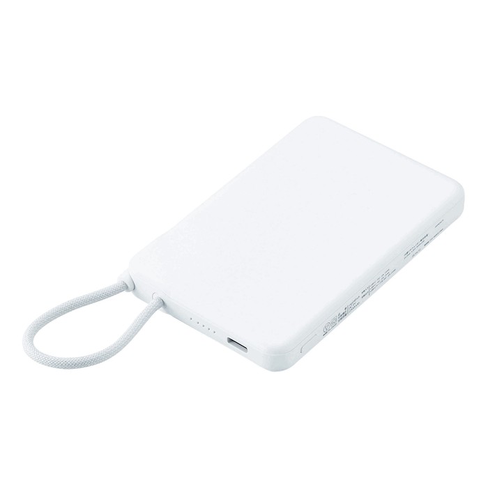 新世代 固体電池モバイルバッテリー5000 ホワイト