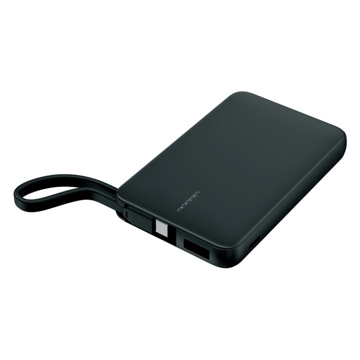 リン酸鉄急速充電モバイルバッテリー5000 ブラック