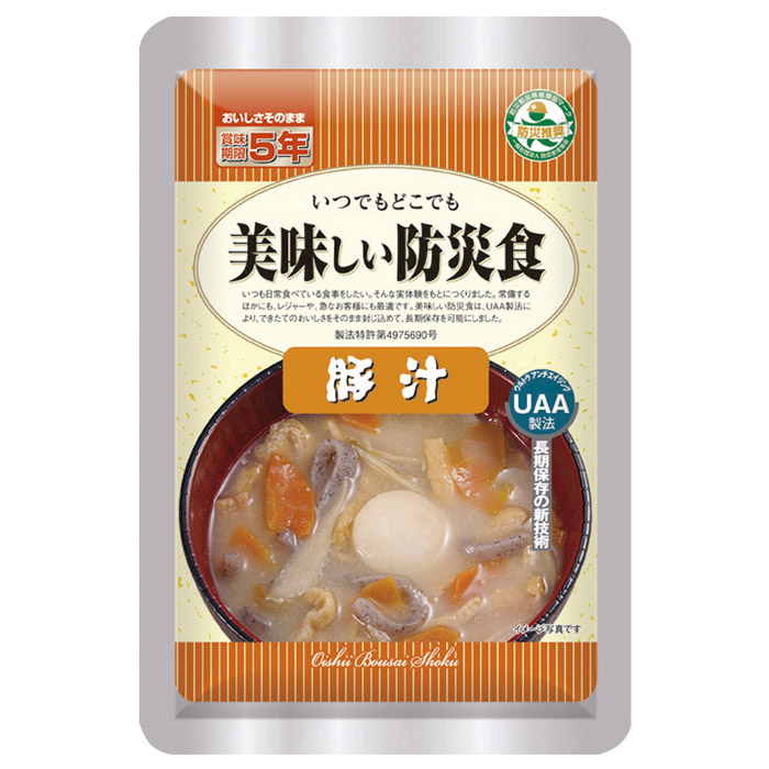 アルファーフーズ UAA食品美味しい防災食 豚汁50食