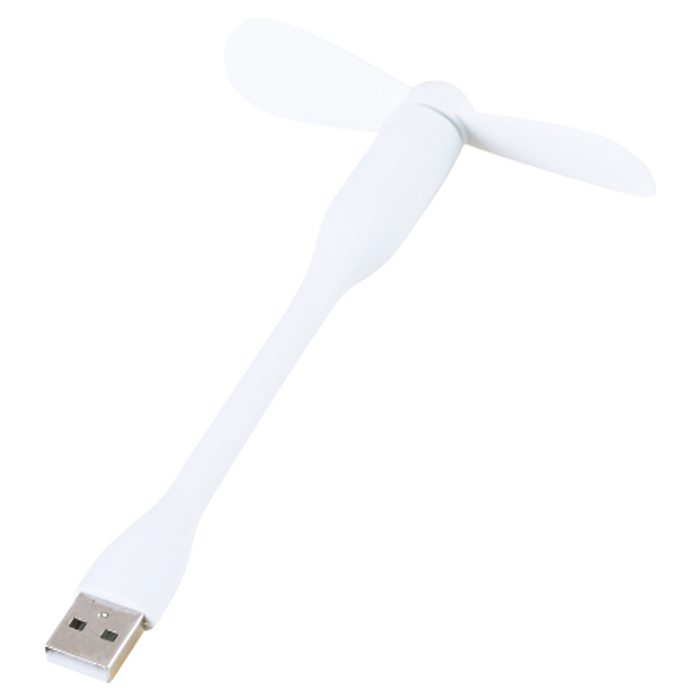 USBミニ扇風機 ホワイト