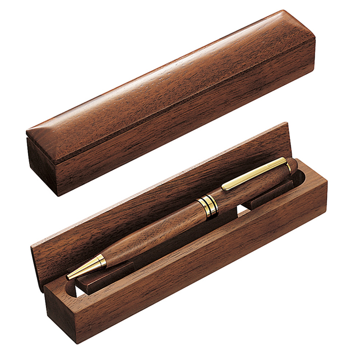 木製ボールペン 木箱付                    
