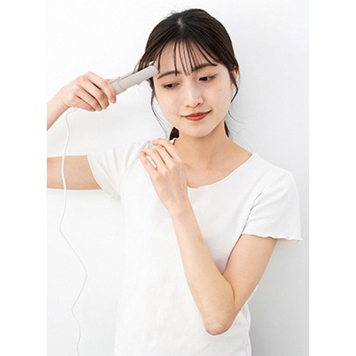 USB給電式キャップ付ヘアアイロン