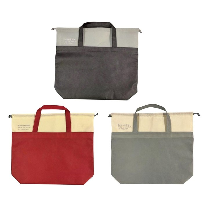 巾着タイプ不織布バッグ